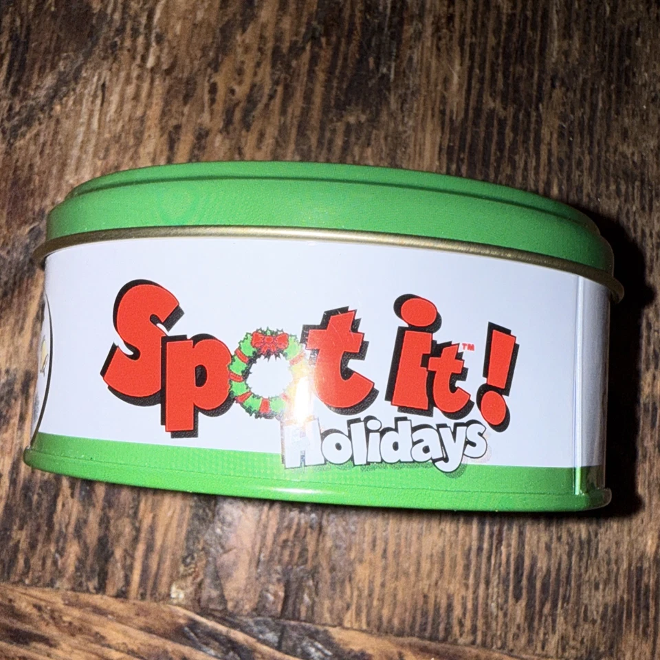 Spot It! HOLIDAYS Card Game Christmas Family Game Instructions Complete NEW - Image 3 of 3