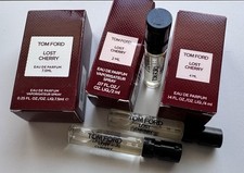 Tom Ford Lost Cherry Eau De Parfum - Listing For 3 Vials, 2 mL each, No Box, New