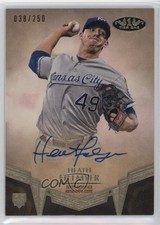 2019 Topps Tier One Break Out Auto 38/250 Heath Fillmyer #BA-HF Auto 6fs