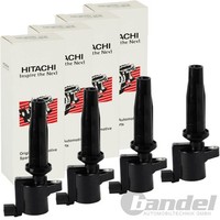 4X Astemo Hitachi ZÜNdspule FüR Ford Focus 2 Mondeo 4 Galaxy Mazda 3 Volvo S40 1
