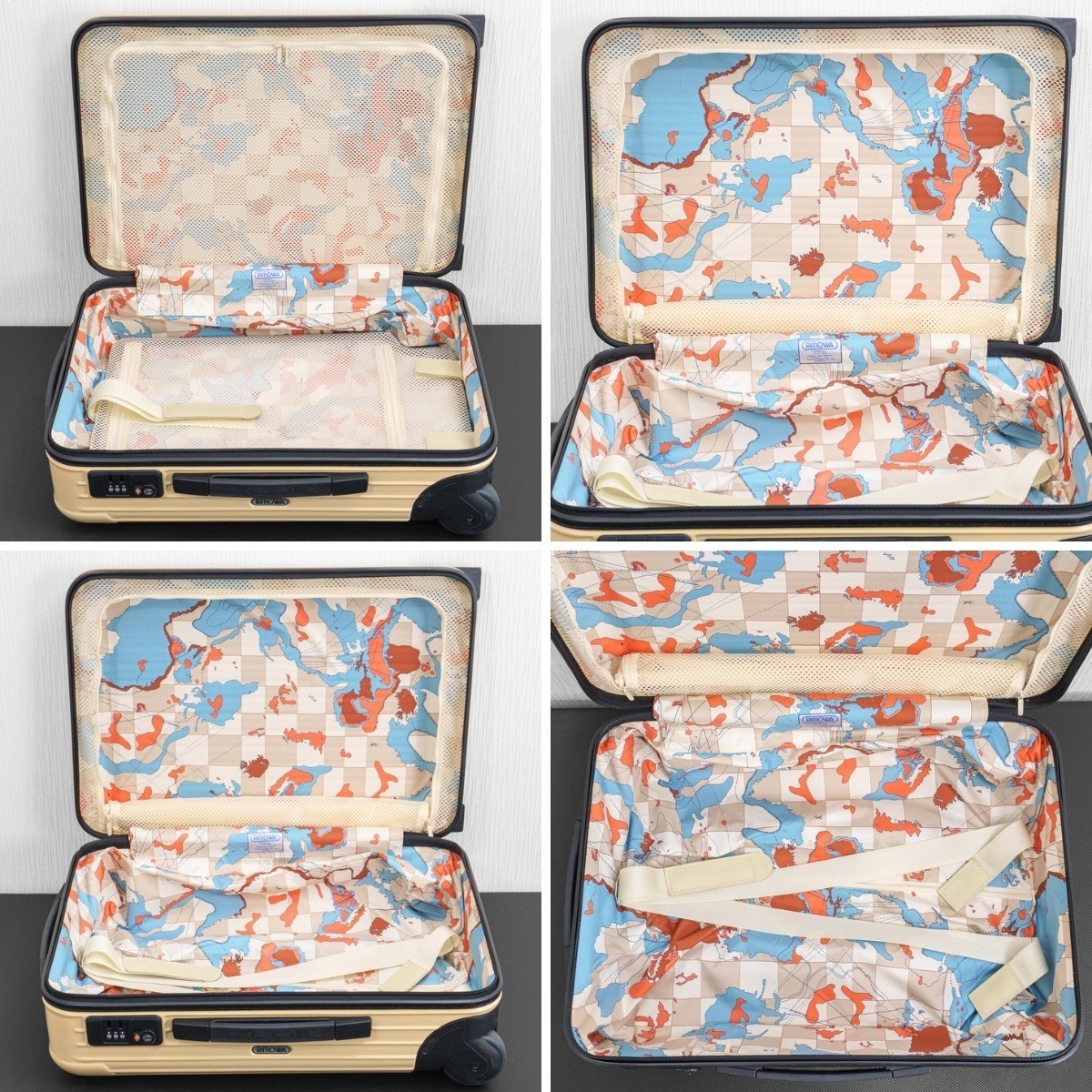 Rimowa United Arrows 32L Milk Tea Beige 2-wheels Carry Case