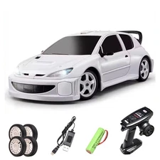 LDRC US Stock 4WD 1/28 2.4G RC Drift Car 10KM/h RTR Racing Vehicle LED Light 