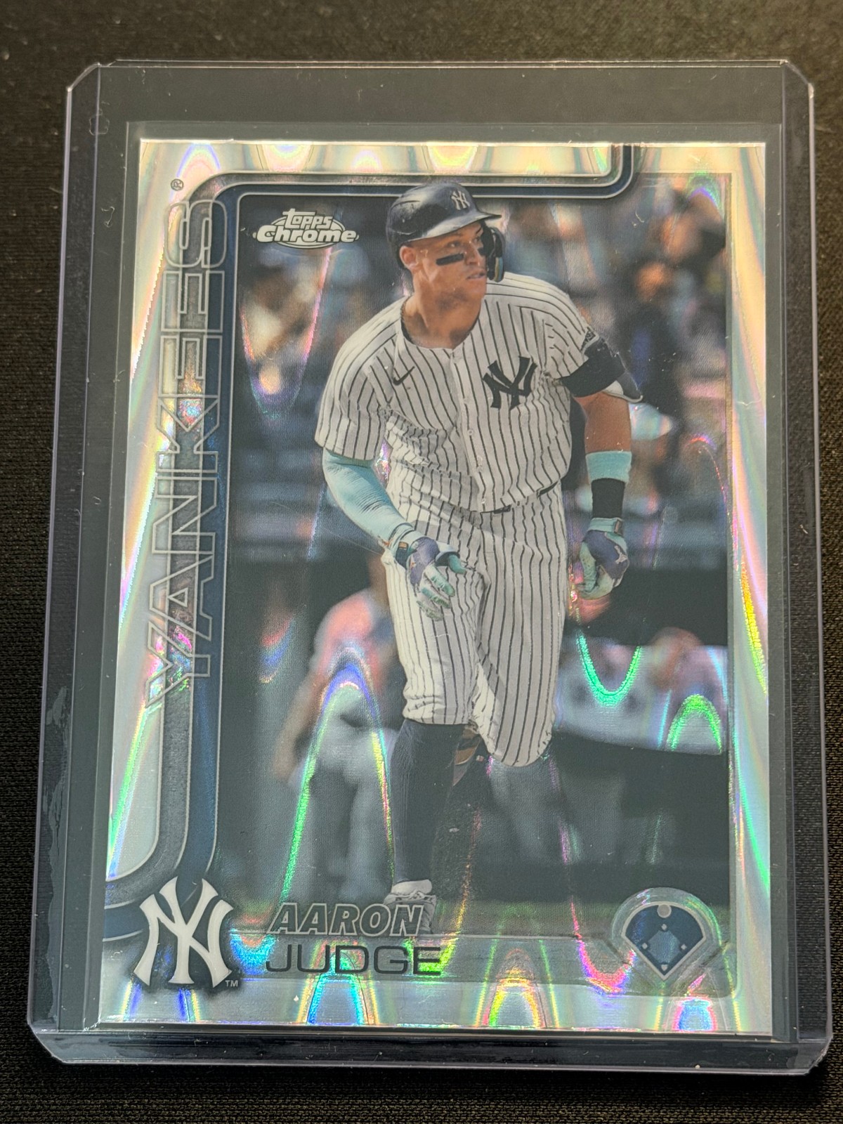 2025 Topps Chrome Aaron Judge RayWave #99 MVP Buyback Refractor