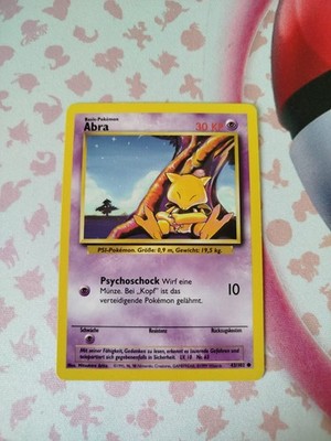Pokemon BASE SET 1999 Deutsch EX- Near Mint Einzelkarten auch 1. Edition