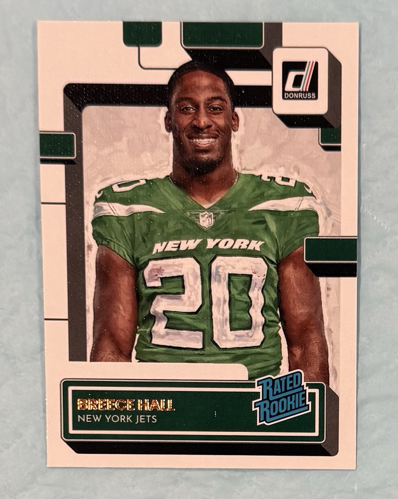 2022 Panini Donruss - Rated Rookie Breece Hall #314 Canvas (RC)