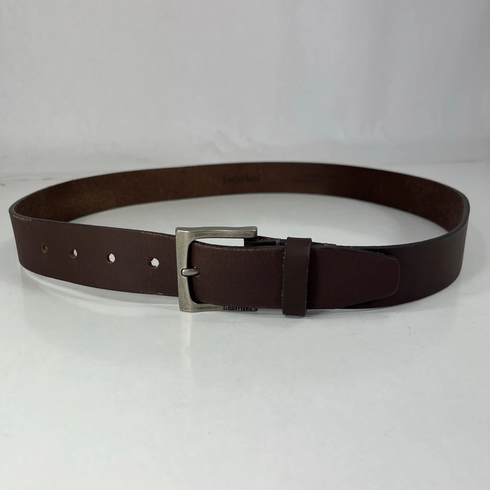 Cinturón de trabajo Timberland marrón de cuero genuino - EE. UU. - para hombre talla 36 Foto 2 de 4