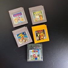 Nintendo Game Boy Game Lot Tested Kirby Donkey Kong Mario Golf Super Mario Land