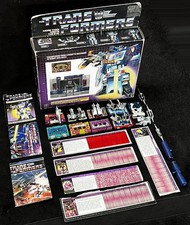 G1 1984 PRE RUB SOUNDWAVE VINTAGE BOXED     COMPLETE     10 CASSETTES     TRANSFORMERS