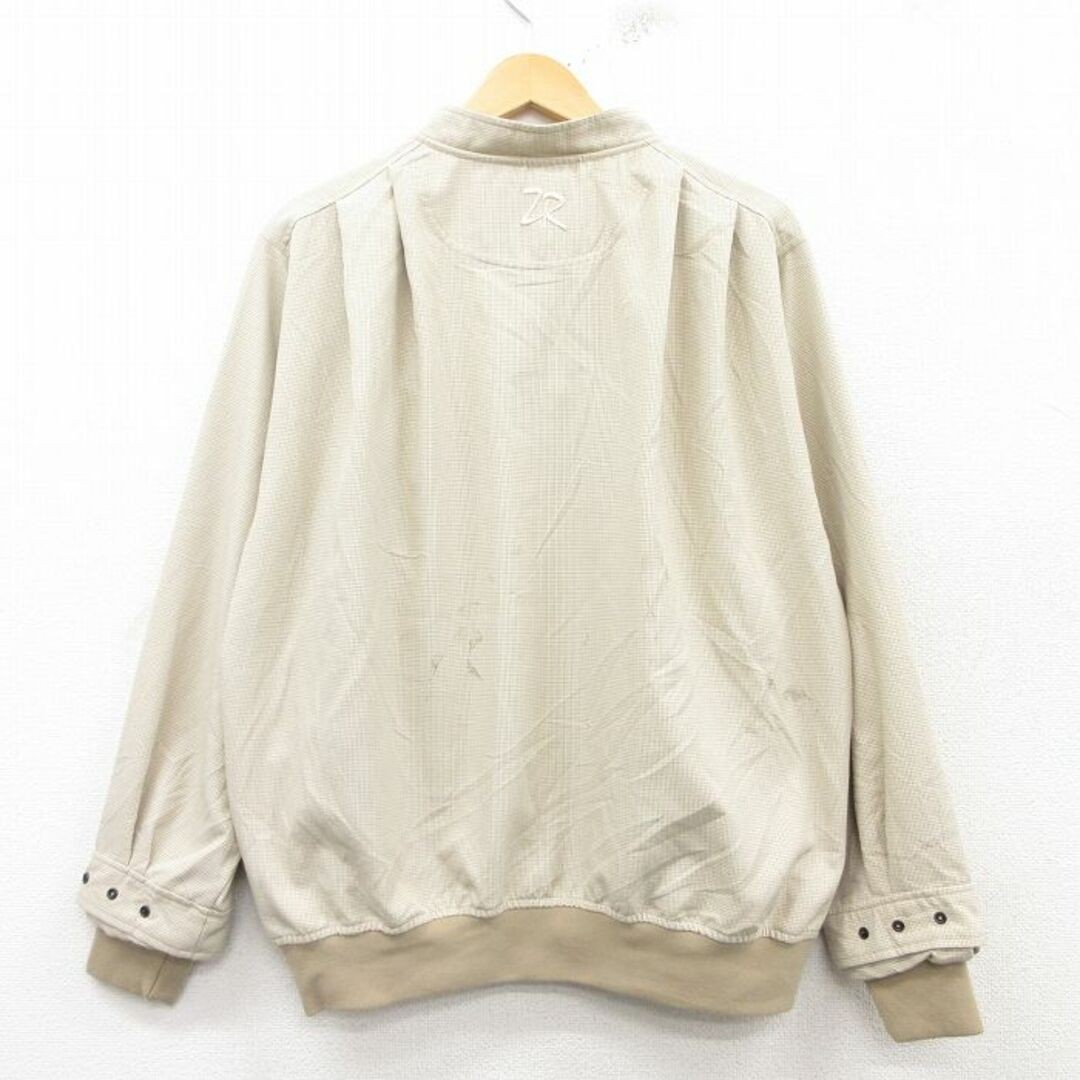 ALTRA Giacca vintage manica lunga donna ZR scollo a V beige altro kaki check usata SSYR 0