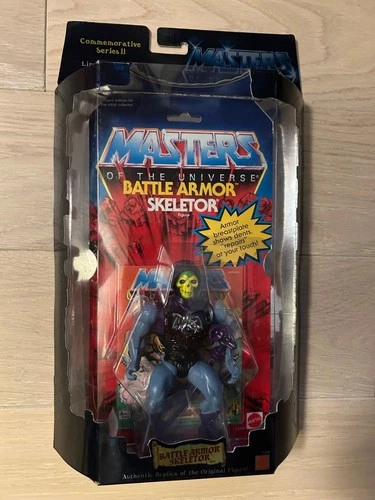 Battle Armor 2000 MOTU Skeletor Commemorative Series 1/10,000 Vintage He-Man MOC