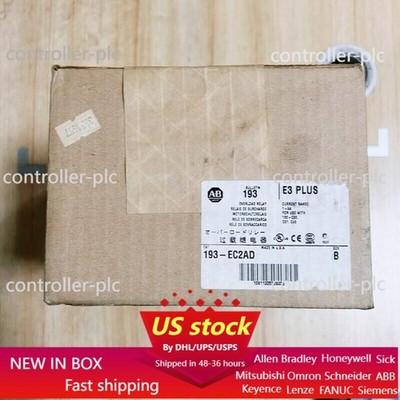 New Allen-Bradley 193-EC2AD E3 Plus 1-5 A Overload Relay 193EC2AD US Free Tax