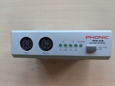 Phonic MIDI Hub MIDI Interfaccia USB MIDI