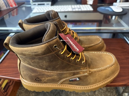 Bota de trabajo Wolverine Floorhand para hombre sin usar, puntera suave, impermeable, talla: 13 (W080139) - Imagen 15 de 19