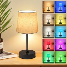 Small Cordless Table Lamp,5000mAh Rechargeable Battery Operated Desk Lamp,3 C...