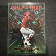 2025 Donruss Baseball Rintaro Sasaki Unleashed Green Laser #6