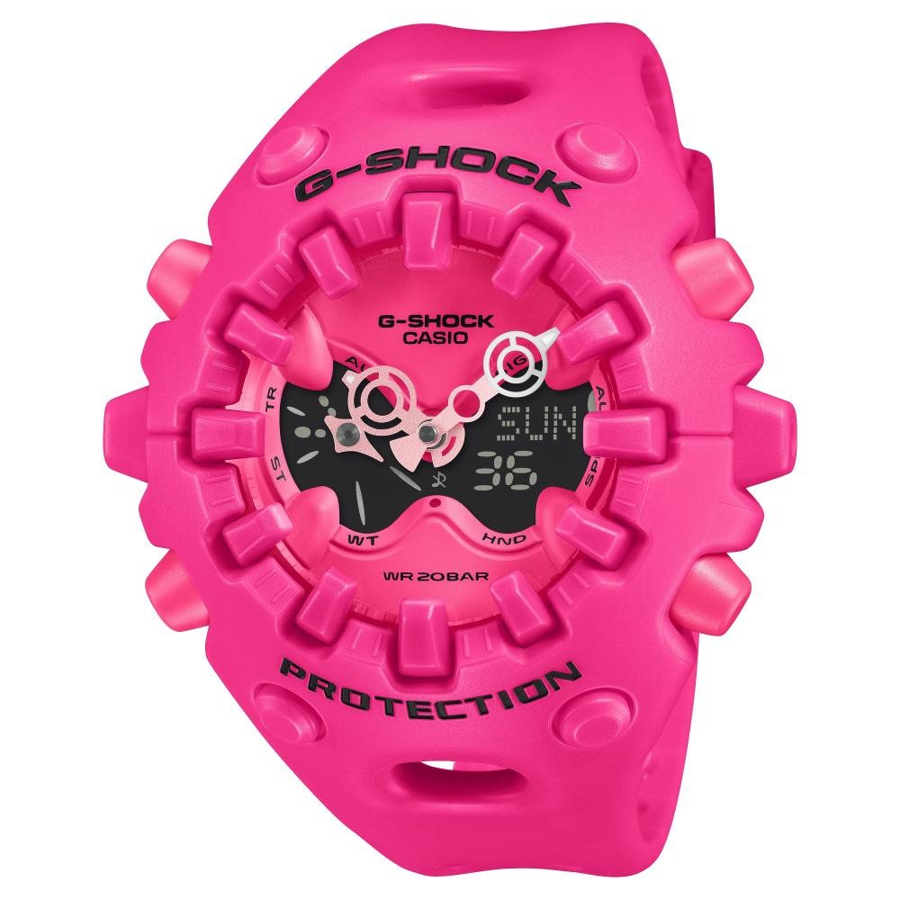 Reloj CASIO G-SHOCK GA-V01-4ER Silicona Fucsia Sub 200mt