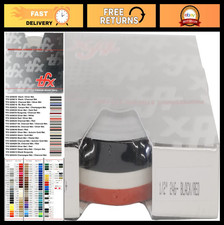 Custom 1/2" Dual Color Pinstripe Tape - Black/Red - 150ft Auto Trim Stripes