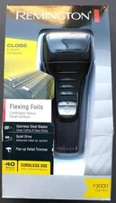 NEW REMINGTON Cordless Rechargeable FLEXING FOILS SHAVER F3000 Original model
