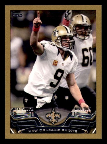 New Orleans Saints [Gold] #16 2013 Topps card