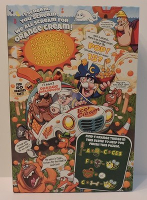 2025 CAP'N CRUNCH'S ORANGE CREAMPOP CRUNCH LIMITED EDITION CEREAL