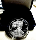 2013 W American Eagle 1 Oz 99.9% Silver Proof Coin West Point Mint W/ Box & COA