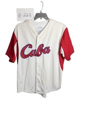 Cuba Baseball Jersey Men's Size 2XL Team National Shirt