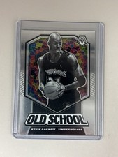 2019-20 Mosaic Old School Kevin Garnett #12 Minnesota Timberwolves Insert Card