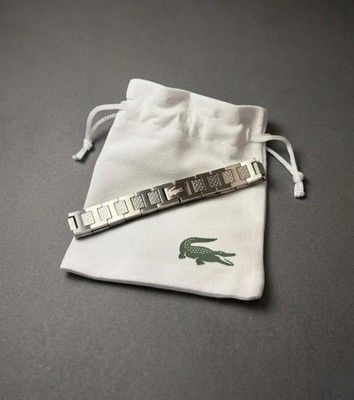 LACOSTE Armband Edelstahl Unisex Ideal als Geschenk, Neu + OVP