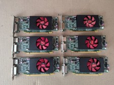 LOT OF 6 AMD RADEON HD 8490 0DMHJ0 1GB DVI DISPLAYPORT LOW PROFILE VIDEO CARD