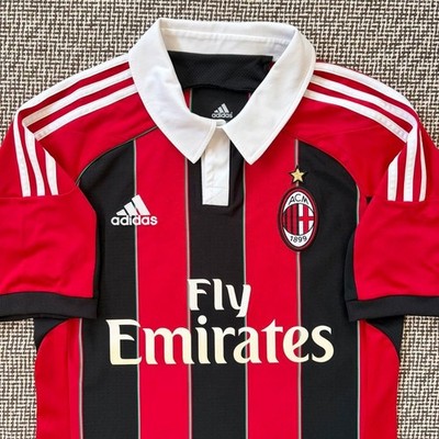 Mario Balotelli 45 AC Milan Home Jersey 2012 2013 Size S From