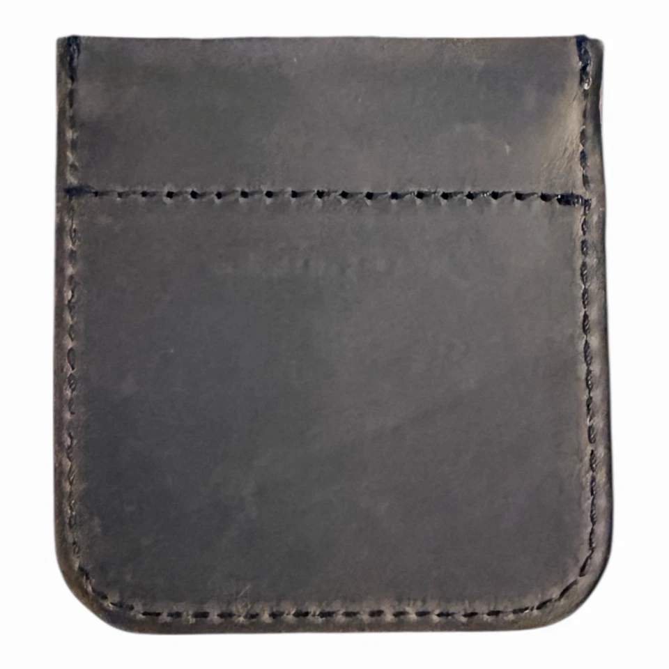 Saddleback 皮革熊陷阱皮革硬币钱包 - 深咖啡棕色 S — 第 2/4 张图片