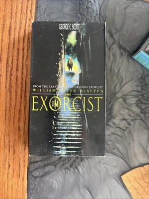 The Exorcist 3 III VHS 1991 George C. Scott William Peter Blatty’s Horror 90s - Image 1 of 4