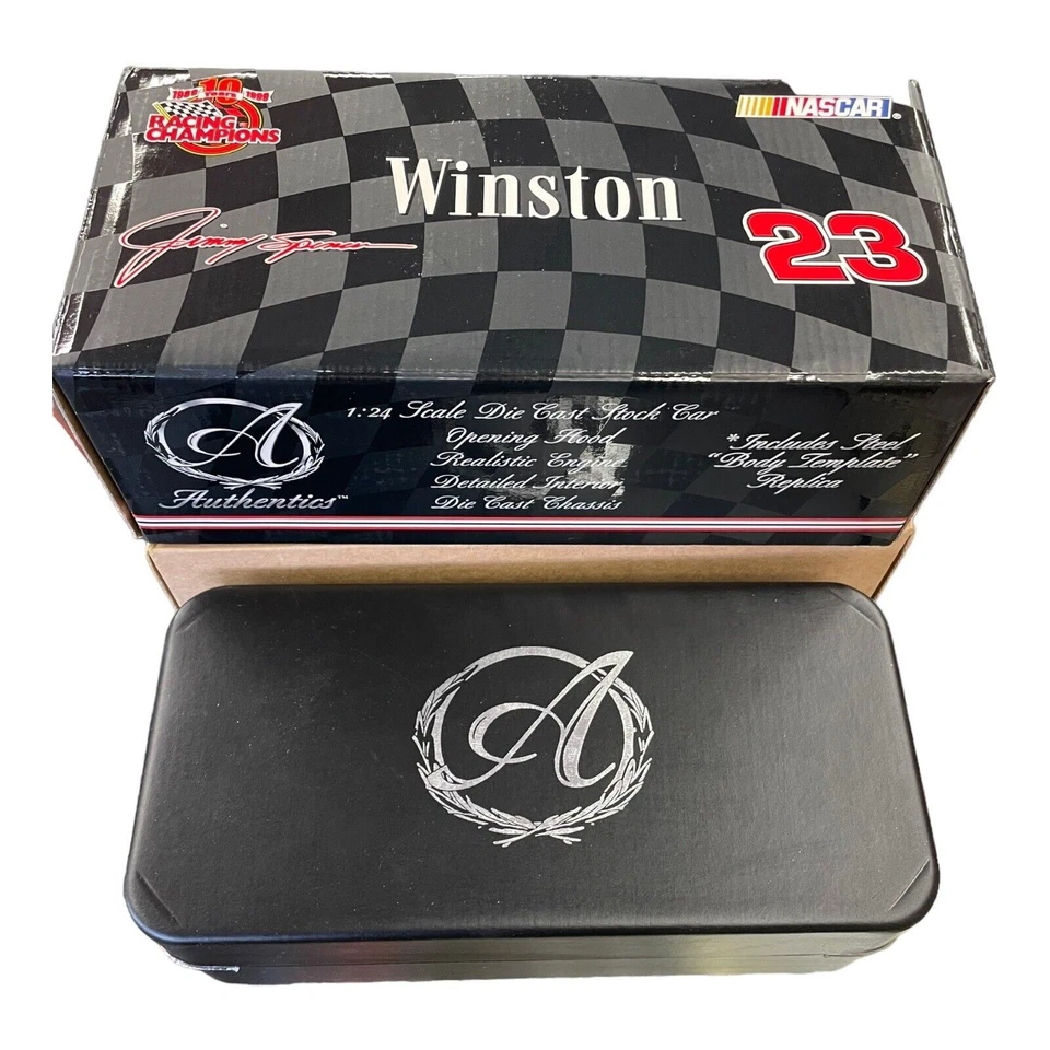 Jimmy Spencer No Bull Winston #23 Racing Champions Authentics 1998 1/24 Foto 2 de 4