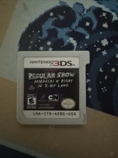 Regular Show Mordecai & Rigby in 8-Bit Land (Nintendo 3DS) Cartridge Only Tested