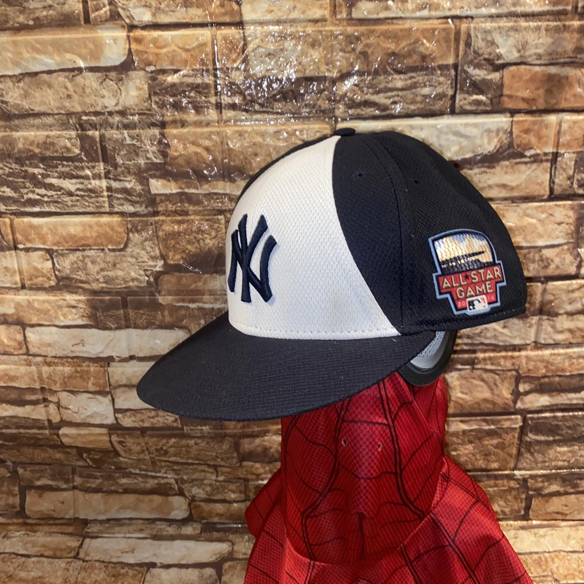 Supreme x NEW YORK YANKEES NEW ERA Cap kanji CAP New Era Caps Red 7 5/8