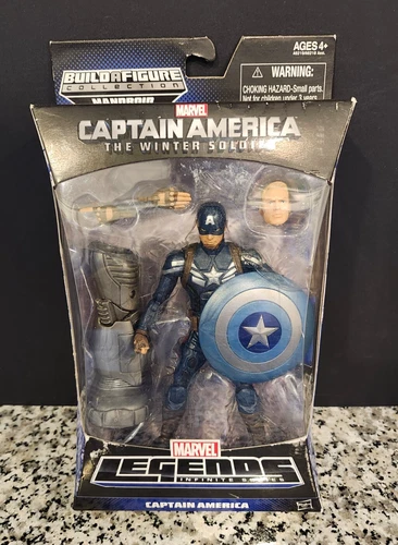 Capitán América Infinito BAF Mandroid Escala 6" LEYENDAS DE MARVEL Hasbro NUEVO SIN USAR, EN CAJA #2