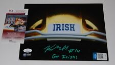 KYLE HAMILTON signed (NOTRE DAME FIGHTING IRISH) 8x10 photo JSA WITNESSED KYLE HAMILTON signed (NOTRE DAME FIGHTING IRISH) 8x10 photo JSA WITNESSED