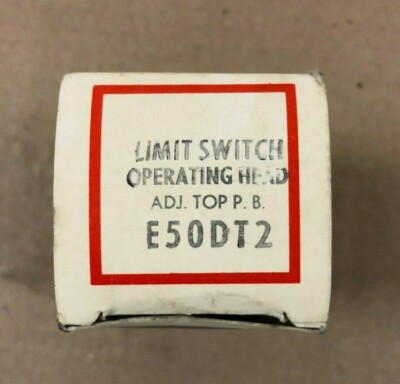 New Cutler Hammer E50DT2 Limit Switch Operating Head Adjustable Top P.B.