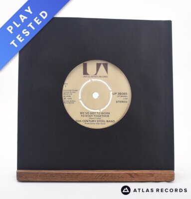 20th Century Steel Band - We've Got To Work To Stay Together - 7'' Vinyl Record