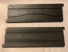 2pc 1971 Aurora AFX Slot Car Track 9" Straight SQUEEZE SWERVE 2539  9  Straight