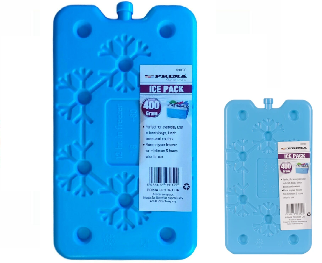 Reusable Freezer Cool Block Ice Pack Cooler Bag Picnic Travel Lunch Box camping