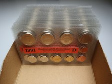 DEUTSCHLAND: BRD KMS KURSMÜNZENSATZ - STGL - Auswählen aus 1991 - 2001 A D F G J