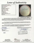 Derek Jeter Autographed NY Yankees 100th Anniversary 2003 baseball JSA Authentic