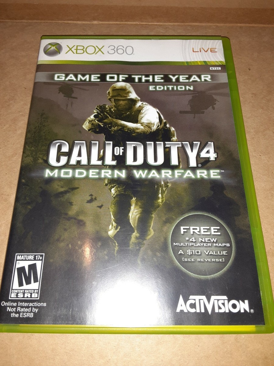 Call of Duty 4 : Modern Warfare - X360 - Jeu Occasion Pas Cher