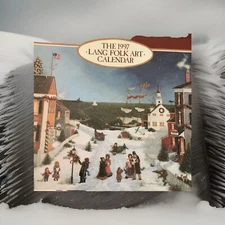Calendar Lang Folk Art 1997 WALLBy Lang Inc. - Lang Holdings Excellent Condition