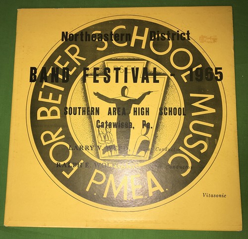 Catawissa PA Southern Area High School BAND FESTIVAL 1965 Vinyl LP - Picture 1 of 3