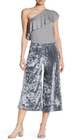 Crushed Velour Culotte