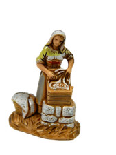 Pastore Lavandaia Landi Moranduzzo CM 3,5 - Pastori per Presepe