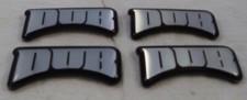 Dub Wheels Gloss Custom Wheel Center Cap Caps Sticker Set 4 Dub Wheels Gloss Custom Wheel Center Cap Caps Sticker Set 4