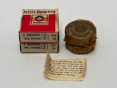 NDH H20201DTX3A Angular Bearing 7201B Q-20201-DTL-7A 12x32x10 mm 2 Pcs
